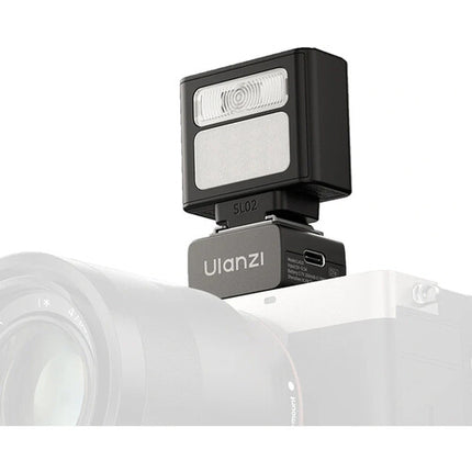 Ulanzi LA10 Mini Flash Trigger Compatible con Zapata Universal 2.4 GHz y Carga USB-C
