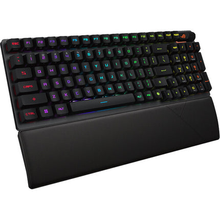 ASUS Republic of Gamers Strix Scope II 96 Teclado Gaming Inalámbrico Bluetooth USB con Descansa Muñecas