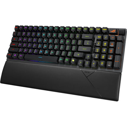 ASUS Republic of Gamers Strix Scope II 96 Teclado Gaming Inalámbrico Bluetooth USB con Descansa Muñecas