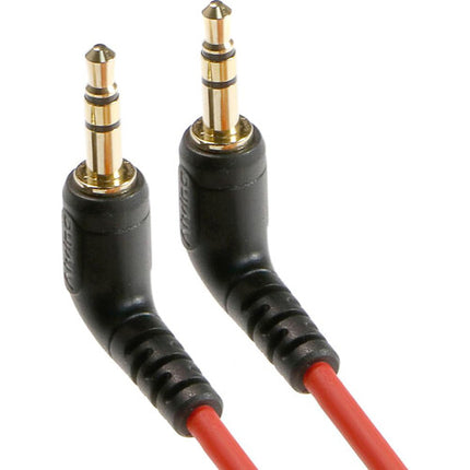Alvin's Cables Cable Coiled 3.5mm TRS para Timecode 6.7 a 13.8 pulgadas rojo