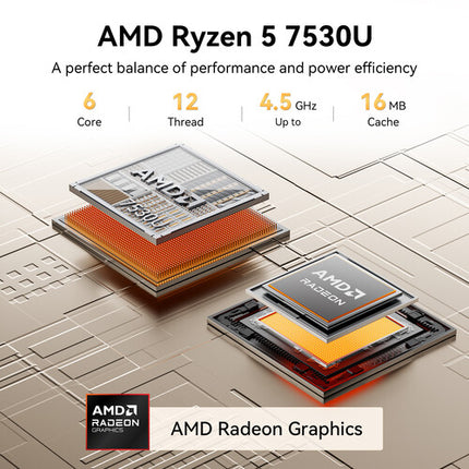 GEEKOM A5 Pro PC Mini Escritorio Ryzen 5 16GB RAM 1TB SSD HDMI