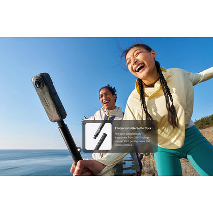 Insta360 X5 Cámara de Acción 360° 8K30 72MP Bundle Starter