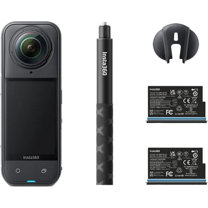 Insta360 X5 Cámara de Acción 360° 8K30 72MP Bundle Starter