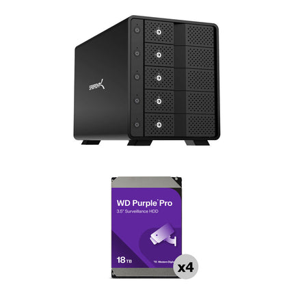 Sabrent USB 3.2 Gen 2 Estación de Acoplamiento SATA 5 Bahías 72TB 7200 rpm