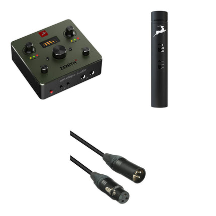 Antelope Zenith 2 Interface de Audio USB-C 32-Bit 192 kHz con Micrófono Kondensador