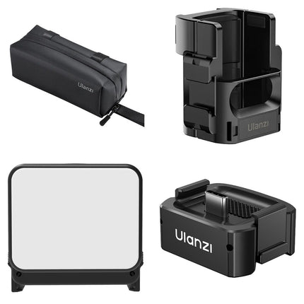 Kit de accesorios Ulanzi para DJI Osmo Pocket 3 con LED y base USB-C