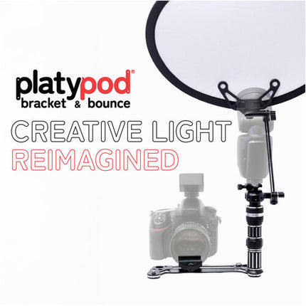 Platypod Bracket & Bounce Soporte con Abrazadera Arca y Reflector 17"