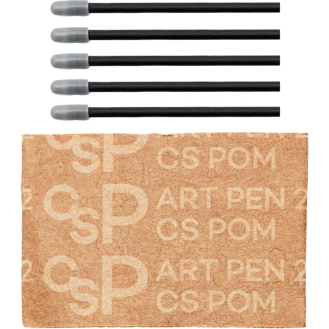 Wacom Art Pen 2 Repuestos de Puntas POM 5 Unidades para Lápiz Carbono