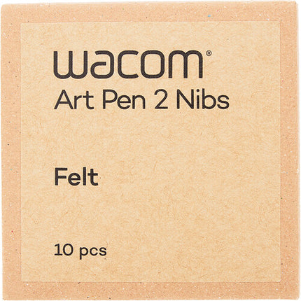 Wacom Art Pen 2 Repuestos Punta de Fieltro 10 Unidades Sensación Papel