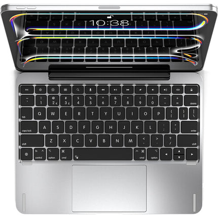 Brydge Max 11.0 Teclado para iPad Pro 11" Retroiluminado USB-C Plata