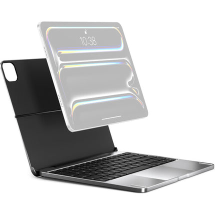 Brydge Max 11.0 Teclado para iPad Pro 11" Retroiluminado USB-C Plata