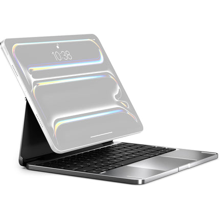 Brydge Max 11.0 Teclado para iPad Pro 11" Retroiluminado USB-C Plata
