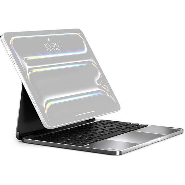 Brydge Max 11.0 Teclado para iPad Pro 11" Retroiluminado USB-C Plata