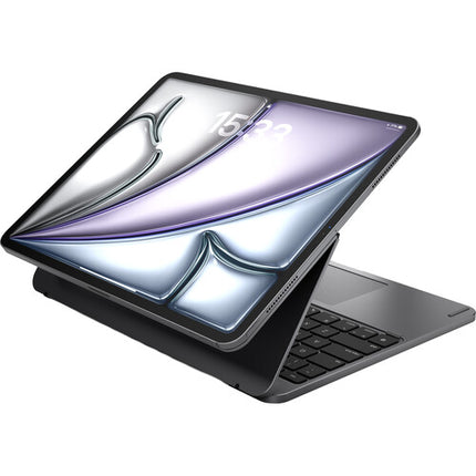 Brydge Max 13.0 Teclado para iPad Air 13" Gris Carbón con Trackpad Multi-Touch y Teclas Retroiluminadas