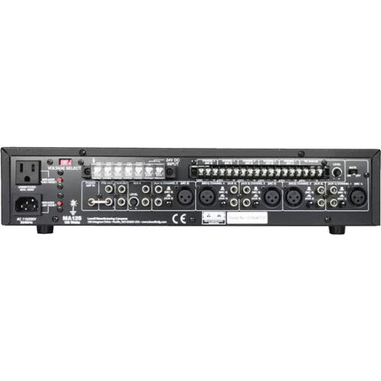 Lowell Manufacturing MA125 Amplificador y Mezclador 5 Canales 125W con Rack