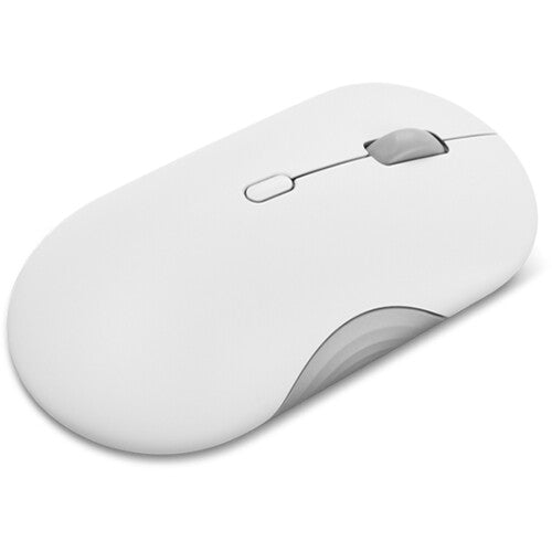 Lenovo 350 Ratón Inalámbrico Silencioso Gris Nube con Sensor Láser 2400 dpi Bluetooth 5.3