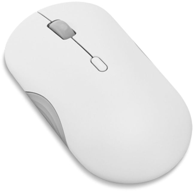 Lenovo 350 Ratón Inalámbrico Silencioso Gris Nube con Sensor Láser 2400 dpi Bluetooth 5.3