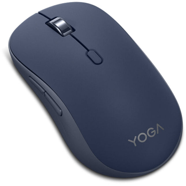 Lenovo Yoga Ratón Inalámbrico Silencioso Azul Conectividad Bluetooth 5.3 4000 dpi
