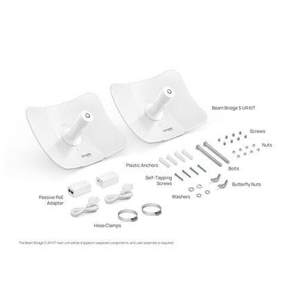 TP-Link Beam Bridge 5 UR Kit Puente Inalámbrico 867 Mb/s 15 km IP65
