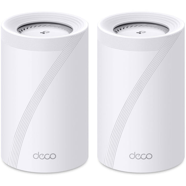 TP-Link Deco BE77 BE17000 Sistema Mesh Inalámbrico Tri-Banda Wi-Fi 7 16542 Mb/s 6500 pies² 2 Piezas