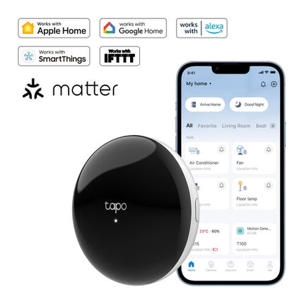 TP-Link Tapo H110 Hub inteligente IR y IoT WiFi 2.4 GHz 922 MHz USB-C