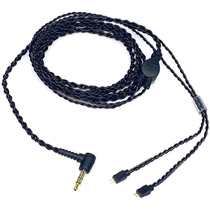 Myna Cable Ligero para In Ear Monitor 50 Pulgadas 3.5mm Negro
