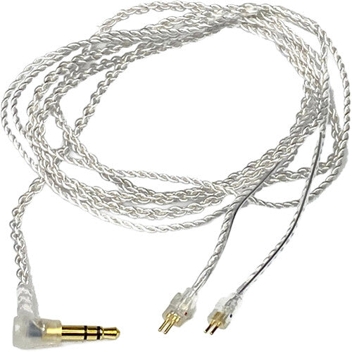 Myna Cable Ligero para Auriculares 50" Plata con Conector 3.5mm