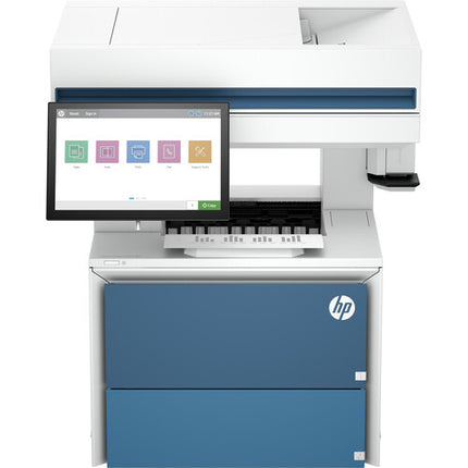 HP LaserJet Enterprise Flow MFP 6600zfw Impresora Láser Multifunción 57 ppm 1200x1200 dpi Pantalla Táctil 10.1"