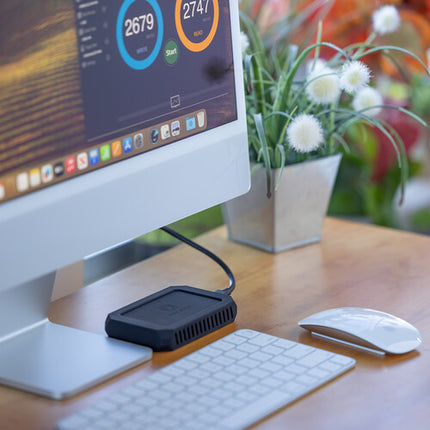Oyen Digital 8TB SSD externo USB4 NVMe PCIe 4.0 2800 MB/s robusto