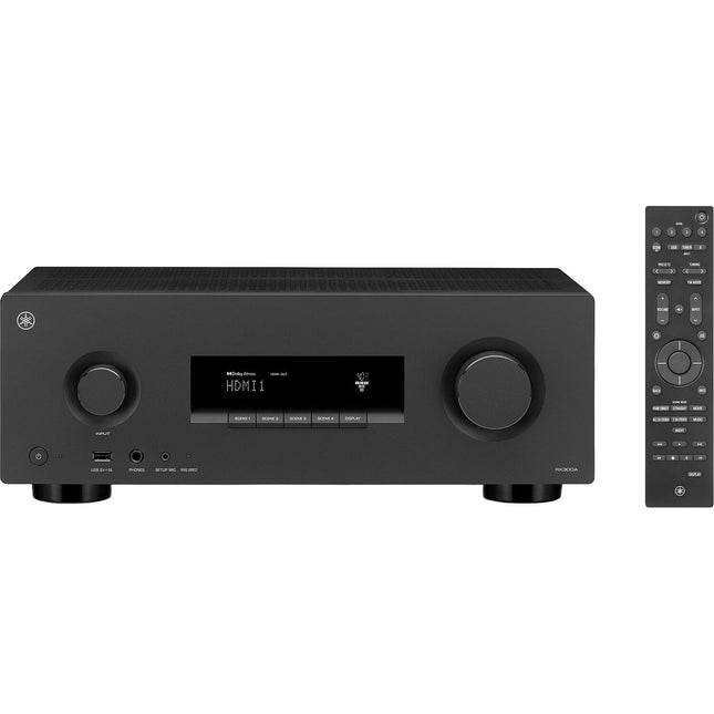 Yamaha RX300A Receptor A/V de Red 5.2 Canales 70W por Canal Bluetooth 5.3