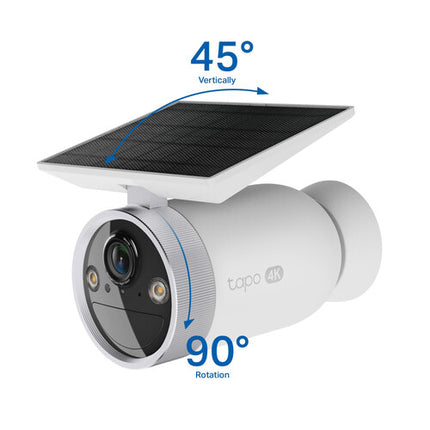 TP-Link Tapo C465 Cámara de Seguridad Solar UHD 4K 15 fps Visión Nocturna 42'