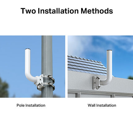 TP-Link APM-200 Kit de Montaje para Punto de Acceso Exterior Soporta 11 lb Ajuste 150° Vertical