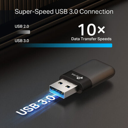 TP-Link Archer TX50U AX3000 Adaptador USB Wi-Fi 6 Dual Banda 2976 Mb/s