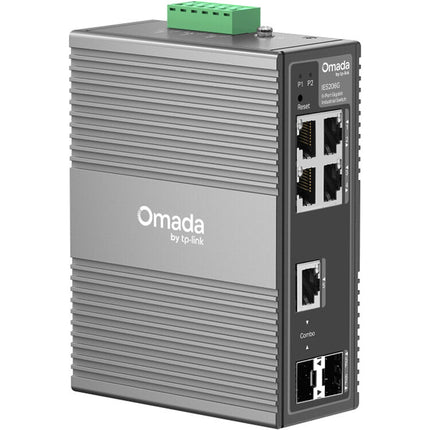 TP-Link Omada IES206G Switch Industrial Gestionado 6 Puertos Gigabit 12 Gb/s Capacidad