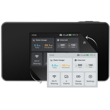 TP-Link M8550 Router Móvil 5G con Pantalla 2.4 y Batería 4680 mAh