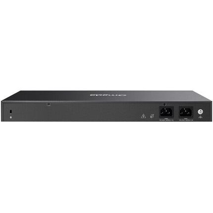 TP-Link Omada Aggregation SG3428XF Switch de Red Gestionado 24 Puertos SFP 128 Gb/s 1+1 Fuente Redundante Rack