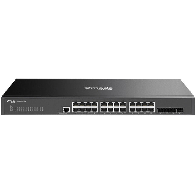 TP-Link Omada Access Pro SG3428X-M2 Switch de Red Gestionado 24 Puertos 2.5G 4 Puertos 10G SFP+ Rackmount
