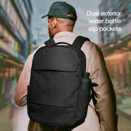Incase Crosstown Mochila Negra 20L Woolenex Resistente Agua 16" Laptop