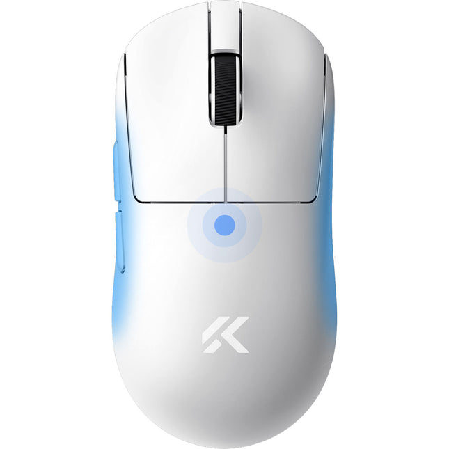 MCHOSE A7 V2 Ultra Ratón Inalámbrico Blanco 42000 dpi 8K Hz Polling