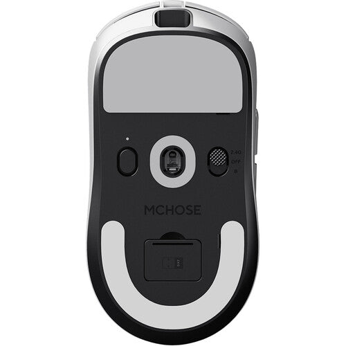 MCHOSE A7 V2 Ultra Ratón Inalámbrico Blanco 42000 dpi 8K Hz Polling