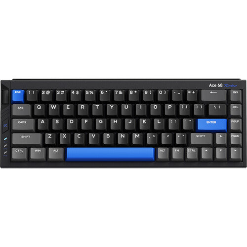 MCHOSE Ace 68 Turbo Mount Tai Teclado Mecánico Magnético Cyber Black