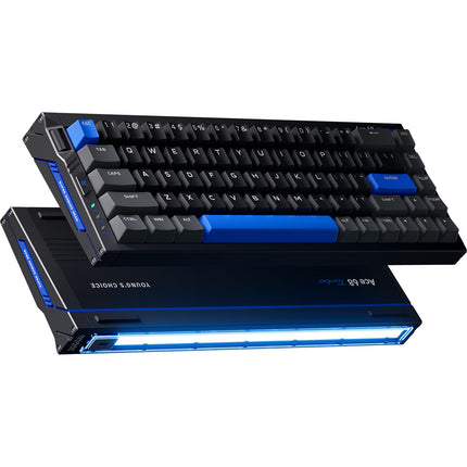 MCHOSE Ace 68 Turbo Mount Tai Teclado Mecánico Magnético Cyber Black