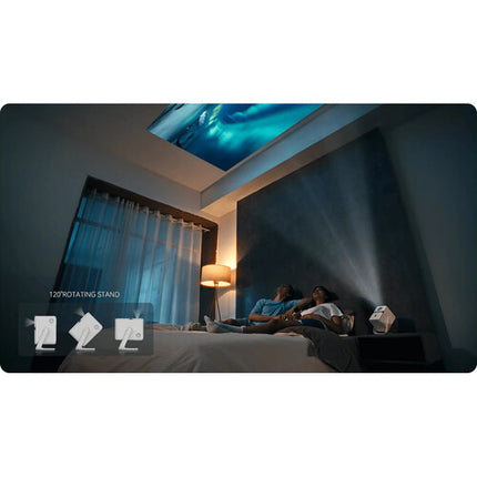 wanbo T2 Ultra Proyector LED Full HD 500 Lúmenes Blanco con Android TV