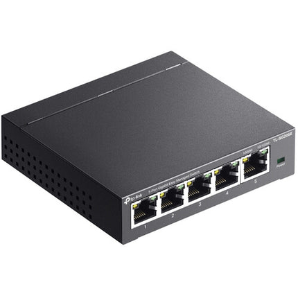 TP-Link TL-SG205E Switch de Red Gestionado 5 Puertos Gigabit 10 Gb/s 4Mb Memoria