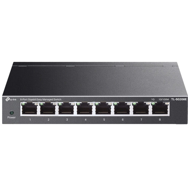 TP-Link TL-SG208E Switch de Red Gestionado 8 Puertos Gigabit 16Gbps 11.9Mpps