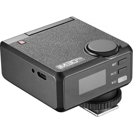Godox iM30Pro Mini Flash Recargable USB-C 550 Destellos Modo Manual Automático