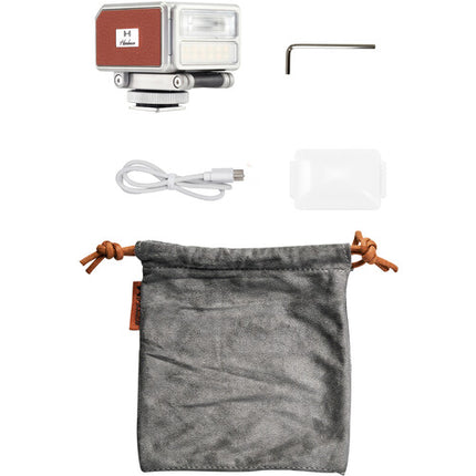 Harlowe Pocket Flash Kit estándar luz ajustable 2700-6500K CRI 96 con difusor magnético