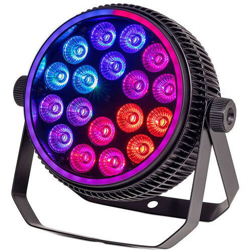 ColorKey Halo Par HEX 18P RGBAW+UV LED Luz Wash 18x10W 25° Beam Angle