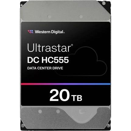 WD 20TB Ultrastar HC555 Disco Duro 3.5 SATA III 7200 rpm 512MB Cache