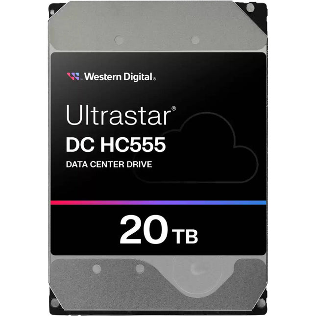 WD 20TB Ultrastar HC555 Disco Duro 3.5 SATA III 7200 rpm 512MB Cache